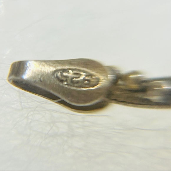 Bracelet, vintage, 925 sterling silver. Made in ITALY. Approx 8” long. - Picture 3 of 3